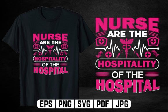 Hospitality of the Hospital Nurse Graphics