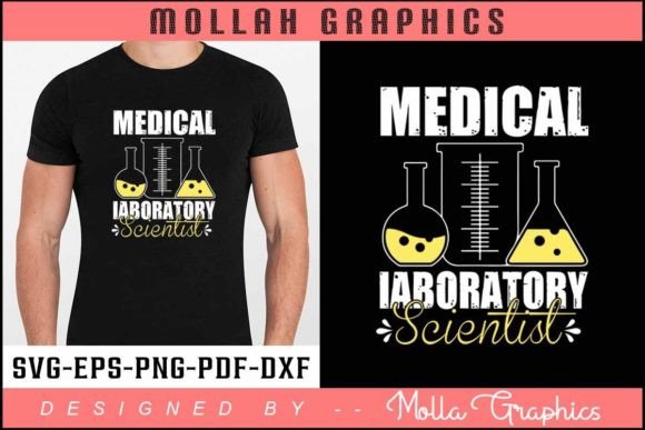 Medical Laboratory Scientist Scientist: Graphics for Print Templates