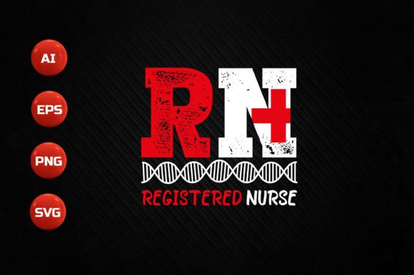 Nurse T-shirt Design 224: Graphics & T-Shirt Designs