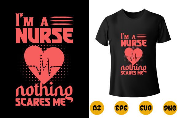 Nurse T-Shirt Design - 7
