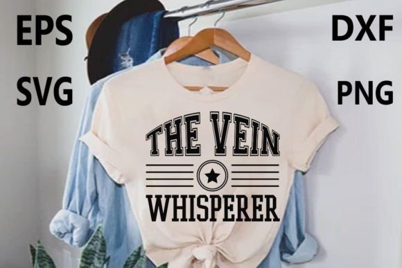 Nurse T-shirt Design, the Vein