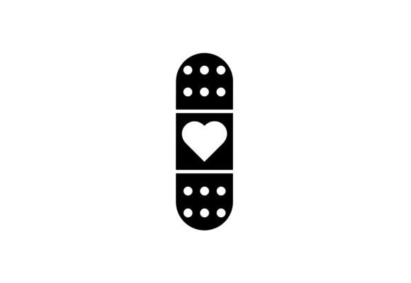 Plaster Healthcare Icon SVG for Graphics and Icons